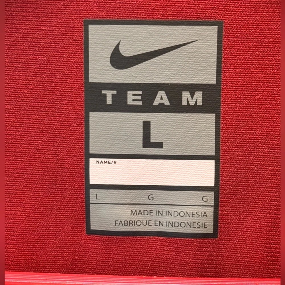 Alabama Julio Jones Nike Team Jersey Men's Size Large Red #‎ 8